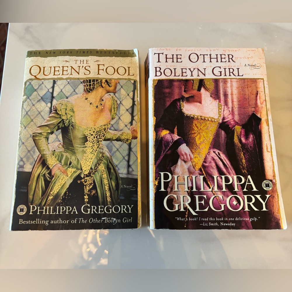 FHILIPPA GREGORY BOOKS: The Queen’s Fool, The Other Boleyn Girl